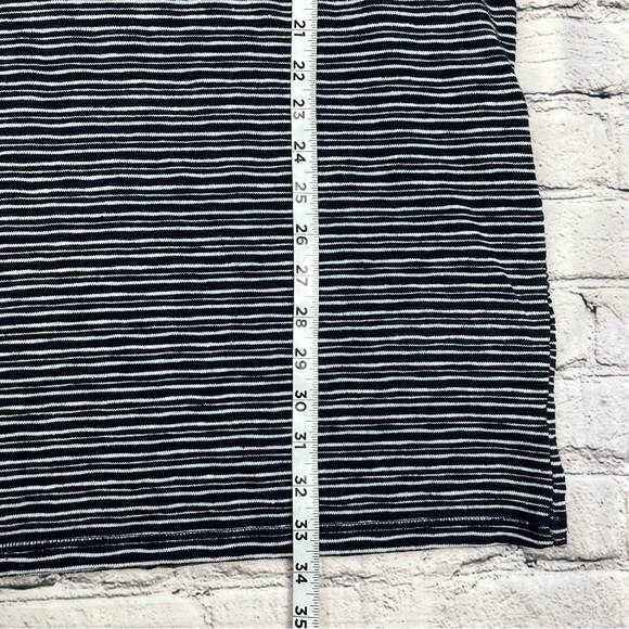 T by Talbots Striped Lounge Dress M - Picture 6 of 7